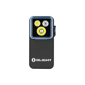 Olight Oclip 2 Pro ブラック 角度調整可能なLEDヘッドと便利なクリップ付きの充電式ミニクリップライト アウトドアや夜間読書に最適