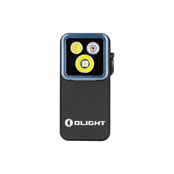 Olight Oclip 2 Pro ブラック 角度調整可能なLEDヘッドと便利なクリップ付きの充電式ミニクリップライト アウトドアや夜間読書に最適