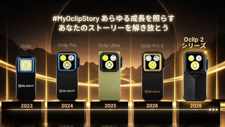 【ギブアウェイ】あなたの成長を照らした「Oclipストーリー」大募集！