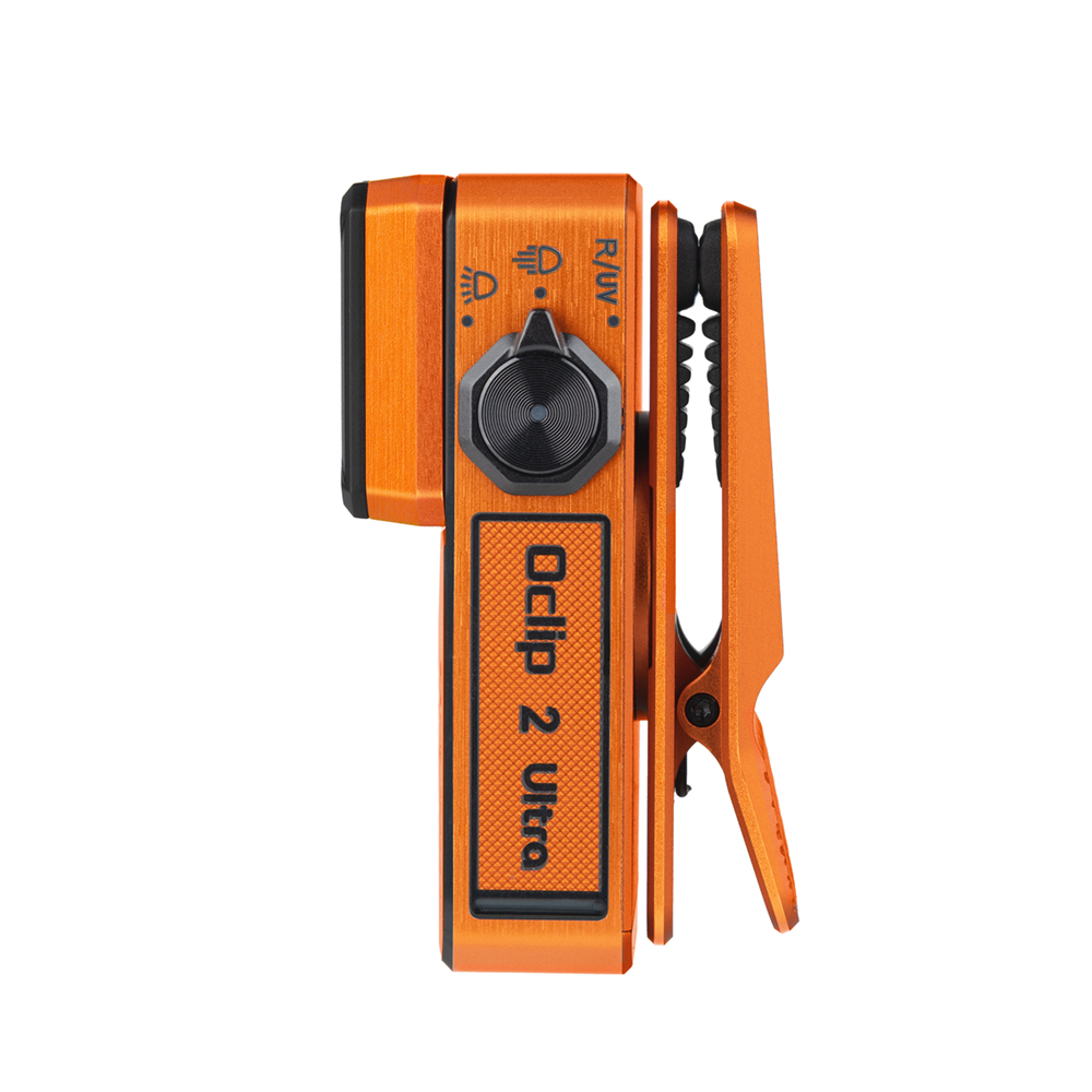 Oclip 2 Ultraクリップライト強力UV赤色LED充電式防災マグネットライト