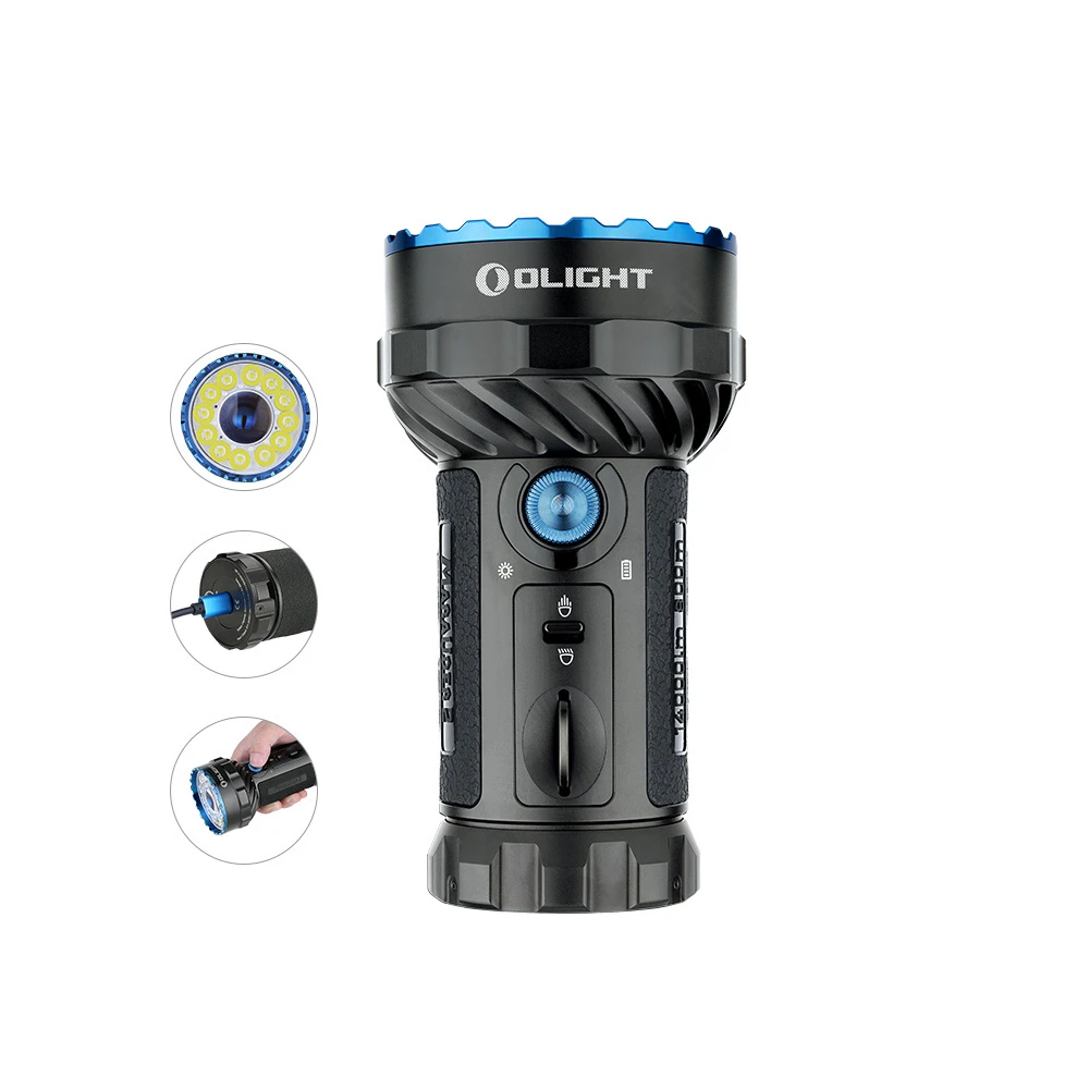 森*♡様 Olight Marauder 2 懐中電灯 14,000ルーメン Marauder 2 懐中電灯 高輝度 14000ルーメン 強力 LED IPX8防水 双方向