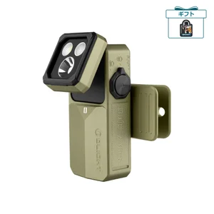 Olight Oclip 2 Ultra オリーブドラブ 角度調整可能なLEDヘッドと便利なクリップ付きの小型EDCクリップライトのアングルカット