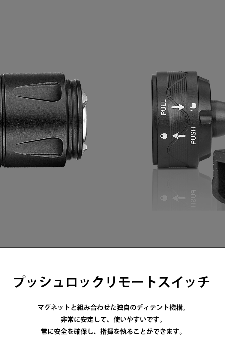 Olight Odin IRタクティカルライト赤外線1250LM高出力防水M-LOK対応