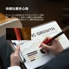 Olight Open 3 レッドの滑り止め凹状テクスチャーグリップで快適に文字を書く様子とビジネス書類の記入シーン
