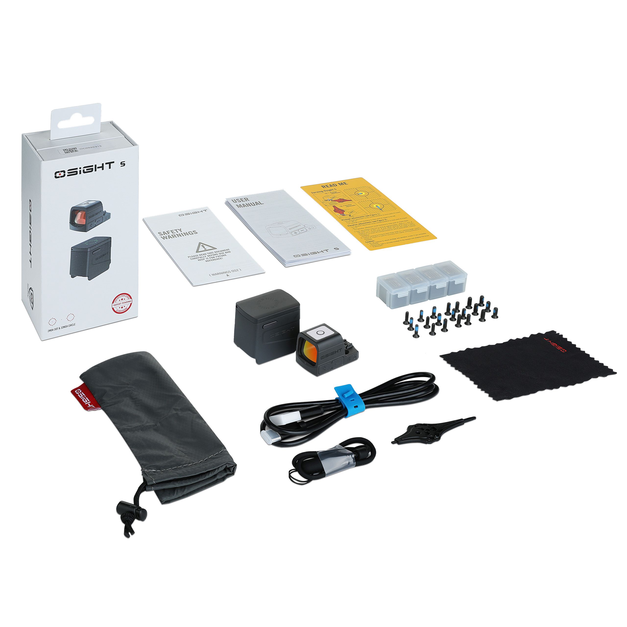 Osight S 2 MOAドット&32MOA サークル (OAL™素材付き) - Olight Japan