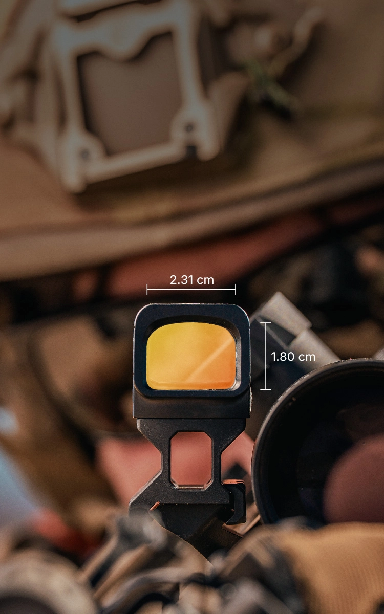 Osight XR 密閉型ドットサイト 磁気充電 RMRフットプリント 2/6+32 MOA