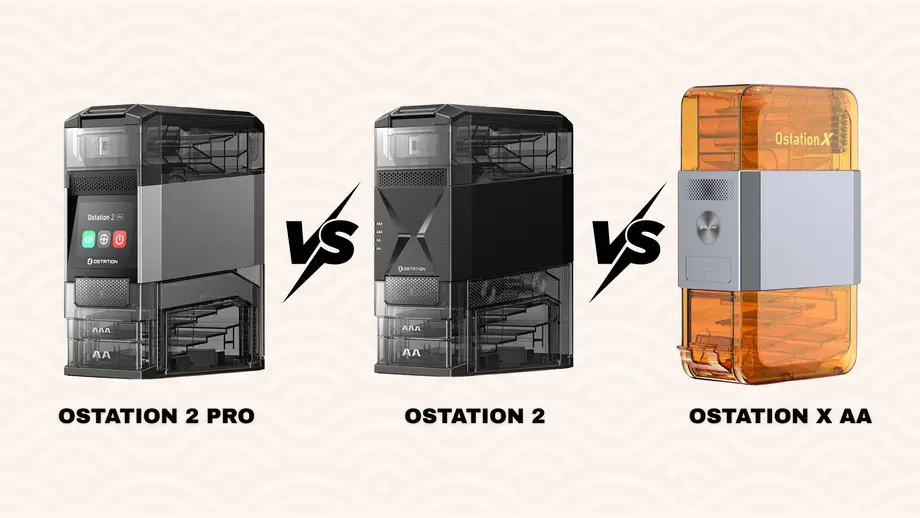 Ostation 2 Pro vs Ostation 2 vs Ostation X（AA）