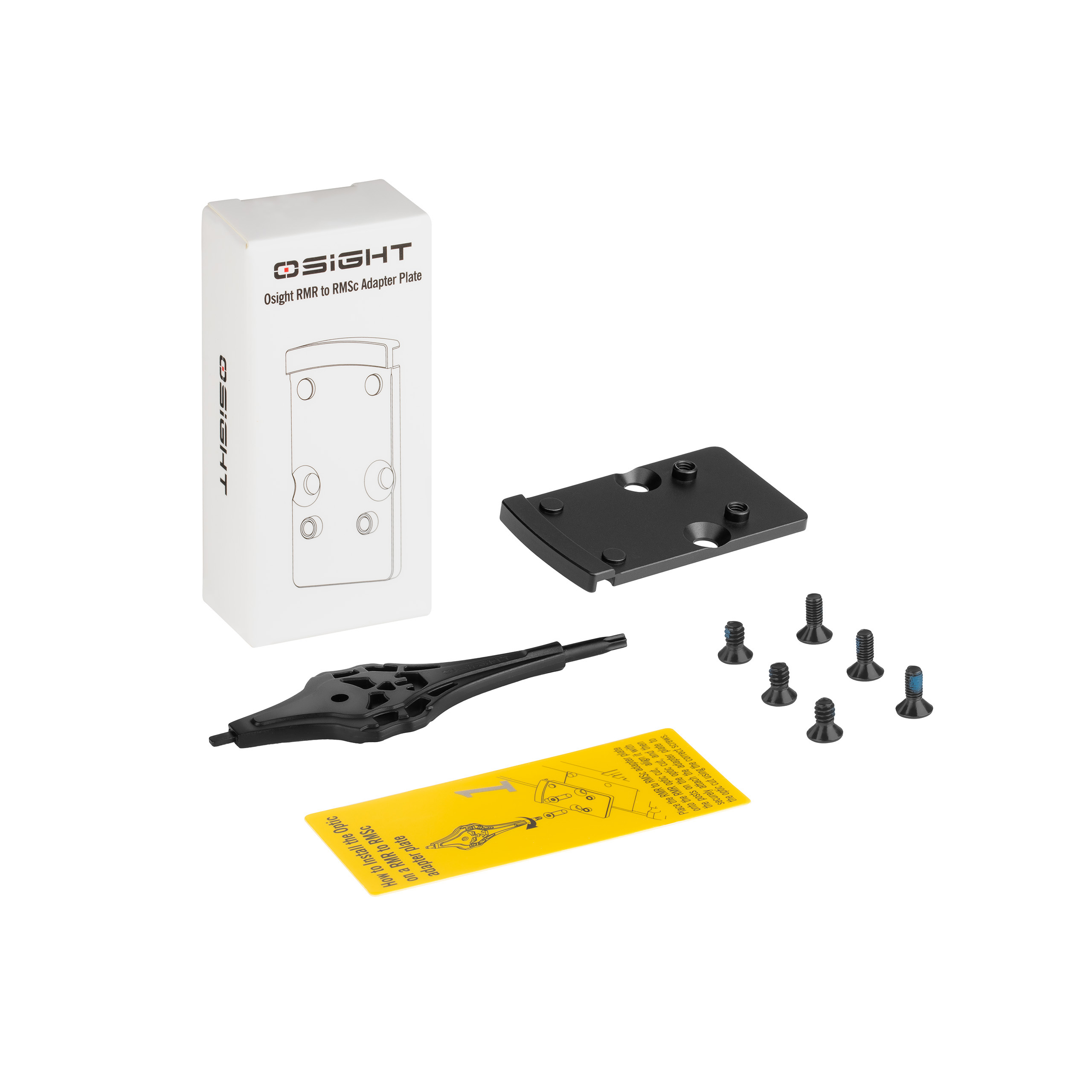 Osight RMR RMSc アダプター CNC一体成型ステンレススチール - Olight