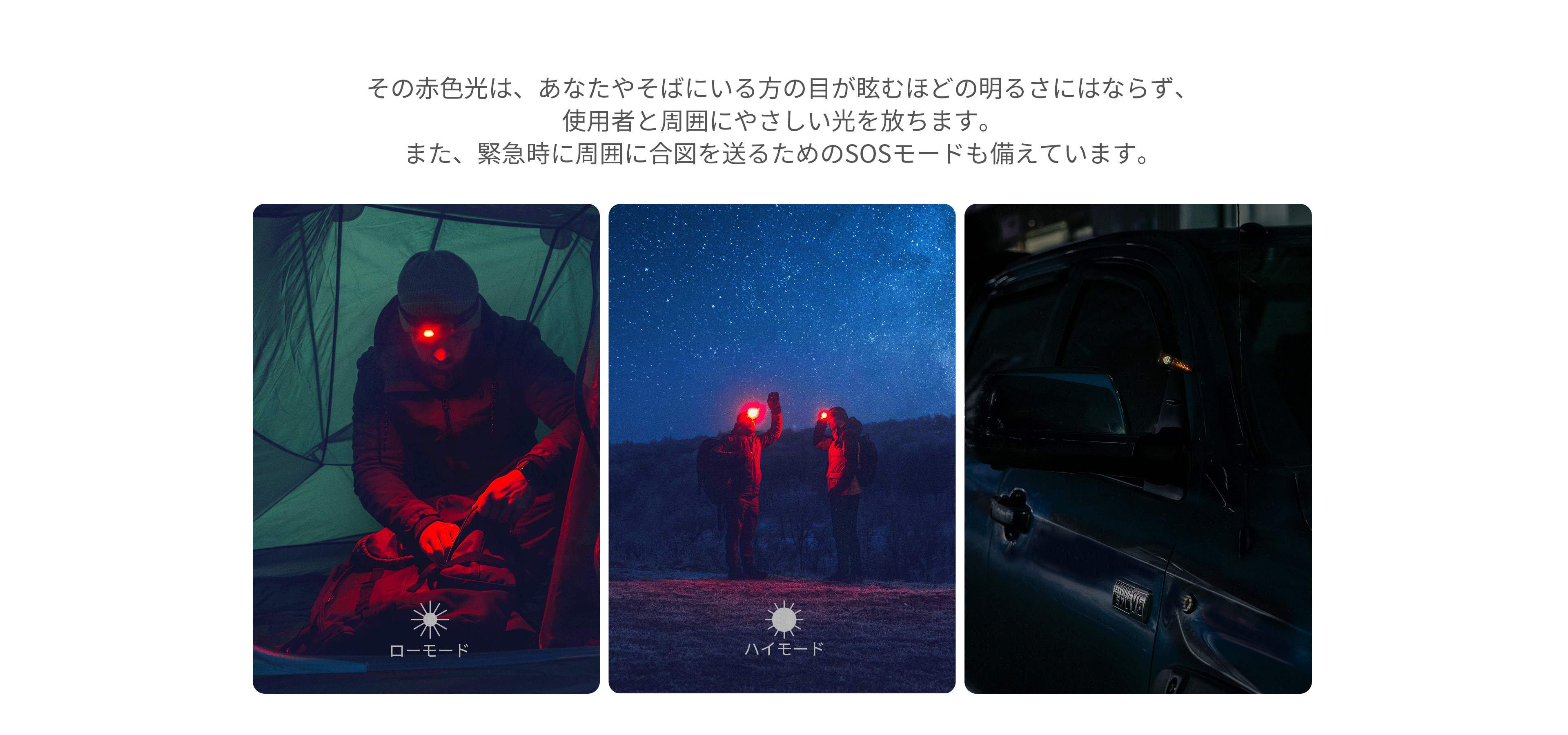 Perun 3 Mini｜60日間駆動の超軽量L型ヘッドライト - 1250ルーメン/54g