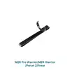 Olight M2R Pro Warrior Perun 2 Freyr用ブラック双方向ポケットクリップの斜めパーツクローズアップ画像、携帯性向上やアウトドアギア装着用のアクセサリー