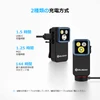 Olight Oclip 2 Ultra ブラック クリップライト USB-CとMCCマグネット式2種類充電方法の比較イメージ アウトドアや防災用ライト