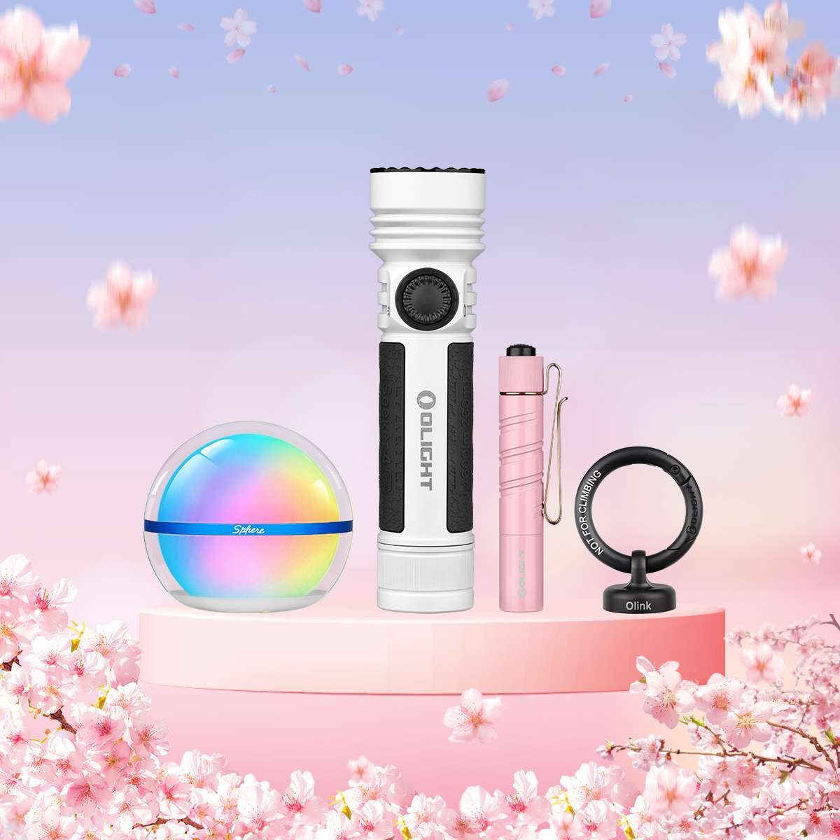 Olight iTHX (シルバー＆オレンジ)他オーライトアイテム等5個