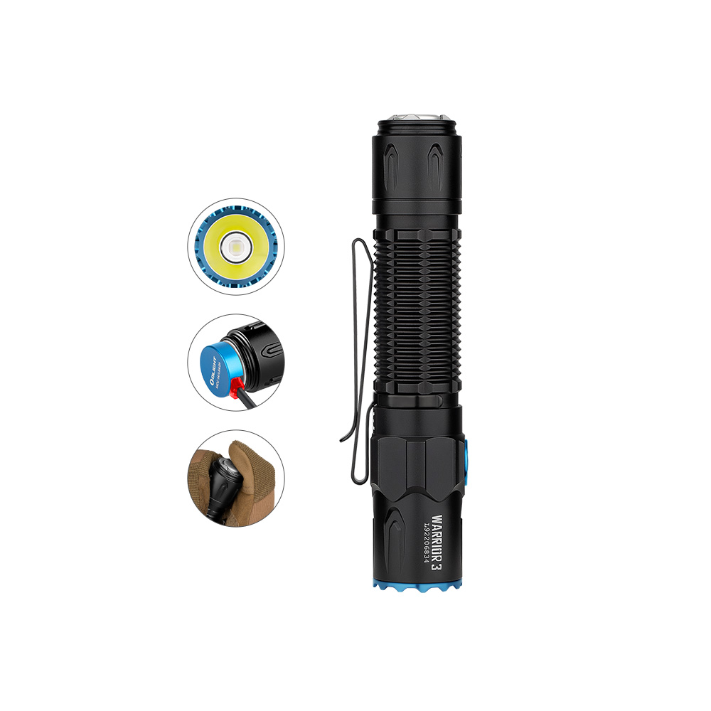 WARRIOR 3 (ウォリアー3) タクティカルライト - Olight Japan