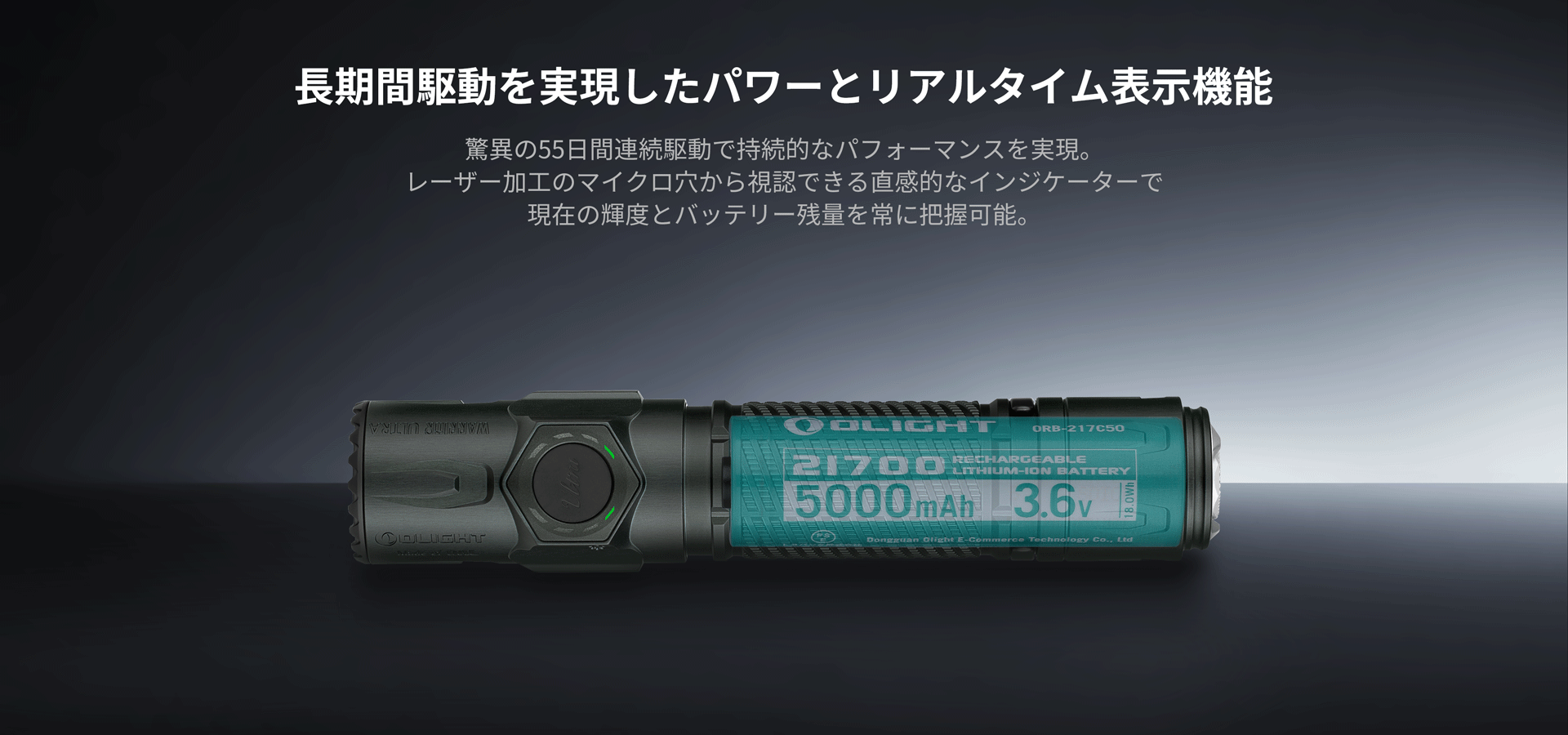 Warrior Ultra LED懐中電灯 高輝度タクティカルライト 防災 防水